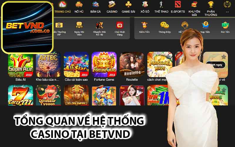 Tổng quan về hệ thống Casino tại Betvnd